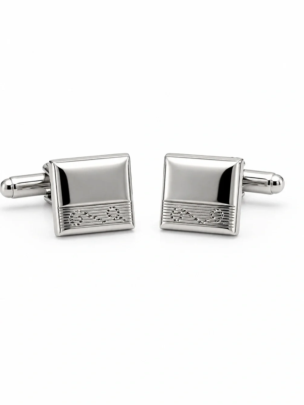 Scroll design cufflinks